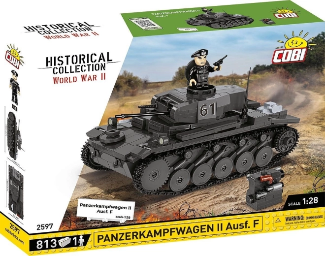 Byggesæt til Panzerkampfwagen II-kampvogn