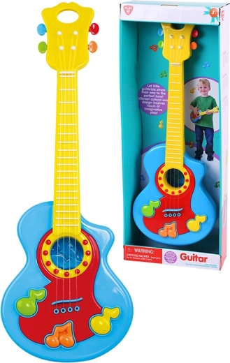 PlayGo farverig børneguitar