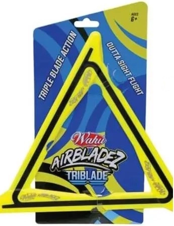 Wahu Phlatball TriBlade flyvende disk, gul