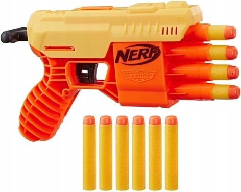 10 originale Nerf Elite-pile i pakken