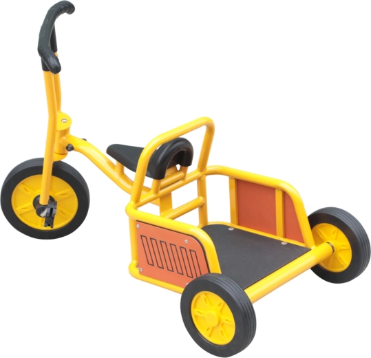 Bageste lasteplatform til rolleleg