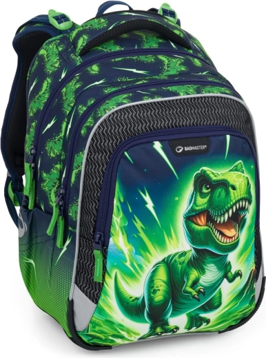 Bagmaster Lumi skolerygsæk dinosaurus