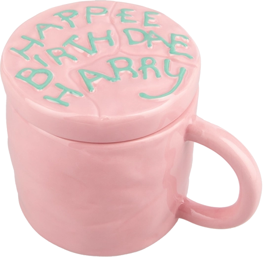 Harry Potter keramisk krus Happee Bithdae