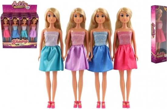 Anlily dukke med led 28 cm i elegante kjoler