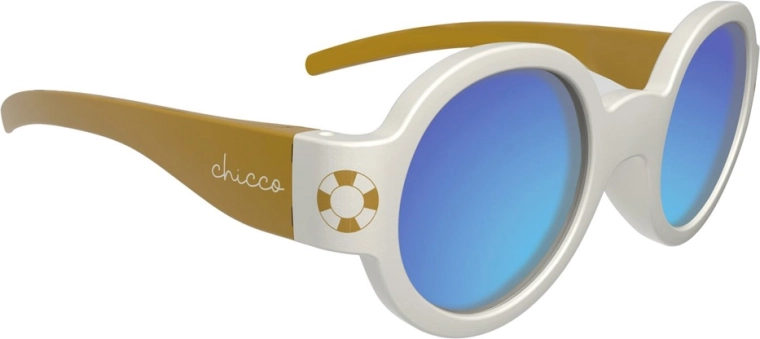 Chicco børnesolbriller Cream Mirror 0m+