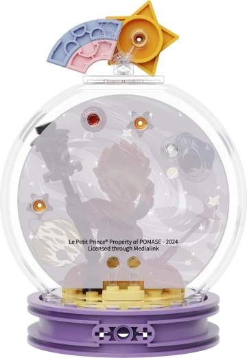 Dekorativ stjernelampe under kuppel