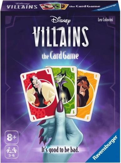 Disney Villains kortspil - 1 stk.