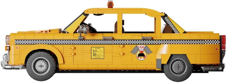 Autentisk retrodesign NEW YORK Yellow Cab
