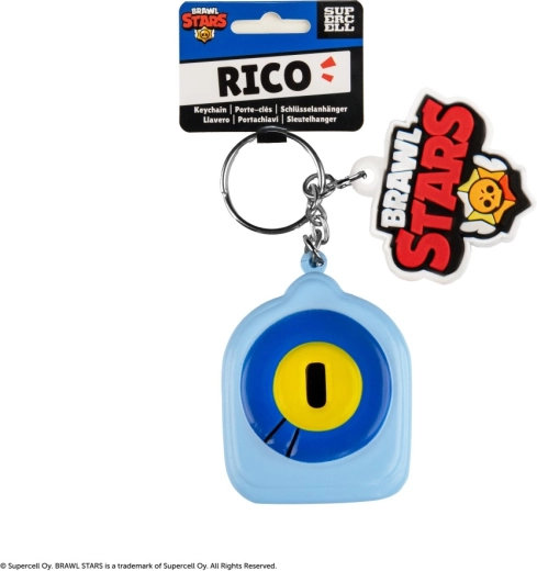 Brawl Stars squishy nøglering Rico