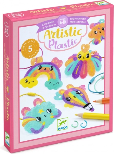 Kawaii kunstneriske vedhæng fra Djeco