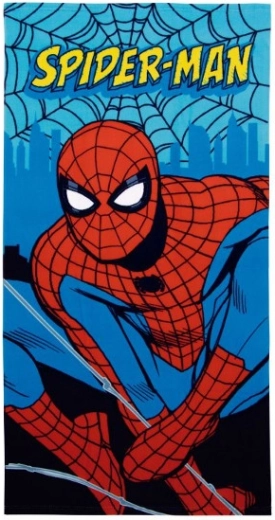 Spider-Man-håndklæde i mikrofiber 70 × 140 cm