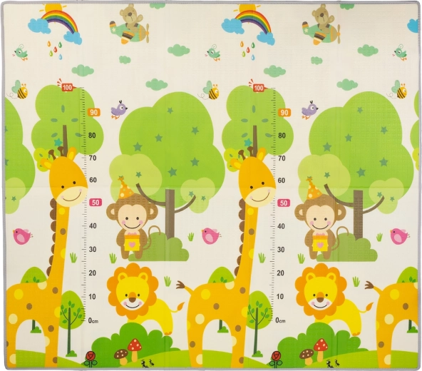 Chipolino legetæppe til børn Jungle 142 × 142 cm