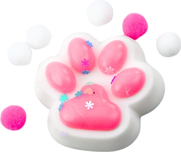 Sødt design af kattepote