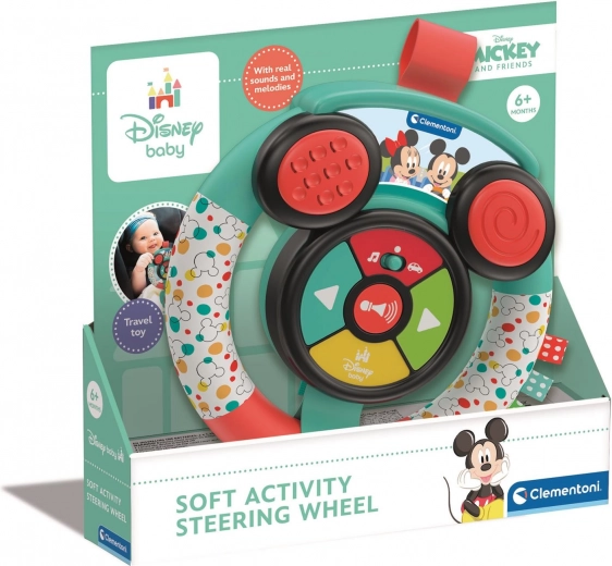 Interaktivt blødt rat BABY DISNEY Clementoni