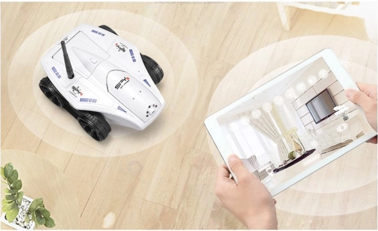Styring via app med livevisning (FPV)