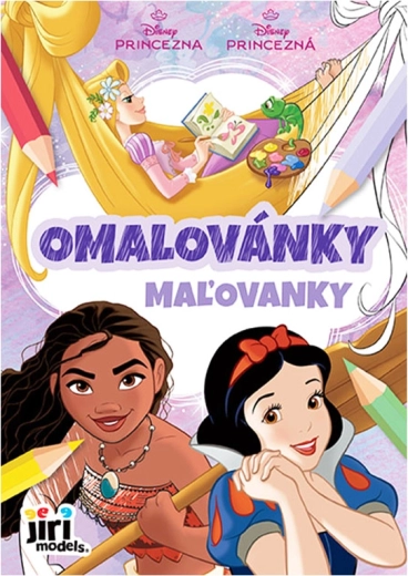 Malebog A5 DISNEY Prinsesser