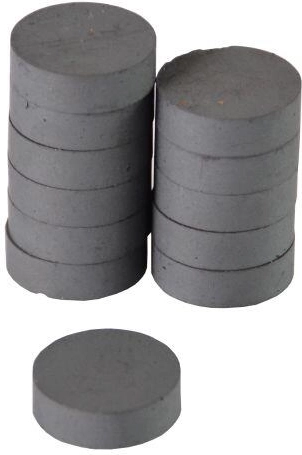 Magneter 16 mm sorte, sæt 12 stk.