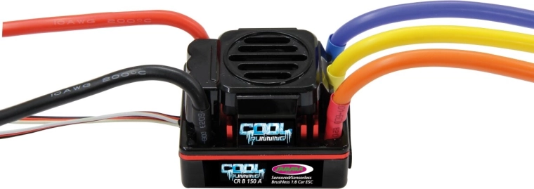 Cool Running børsteløs fartregulator B150 6S 150 A med og uden sensor