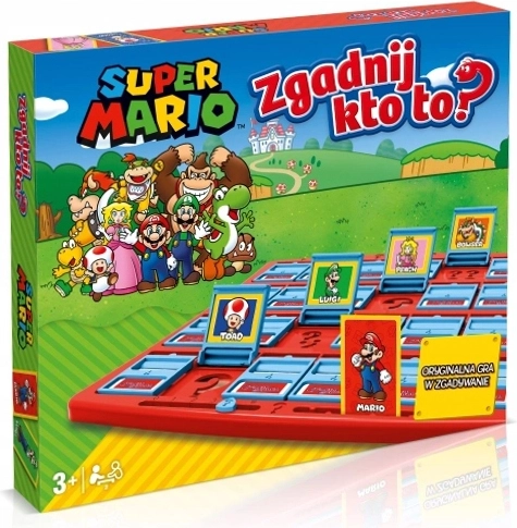 Gæt hvem? SUPER MARIO – familieselskabsspil