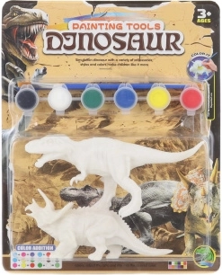 Malesæt dinosaur til børn