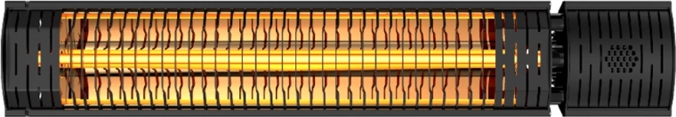 MalTec infrarød varmeapparat 2000 W med fjernbetjening