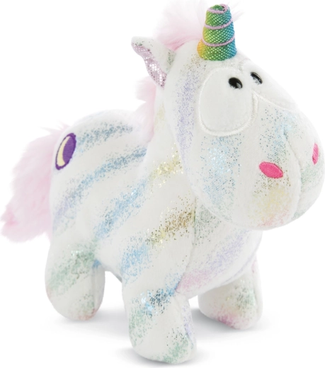 NICI plys-enhjørning Moon Keeper 13 cm grøn udgave