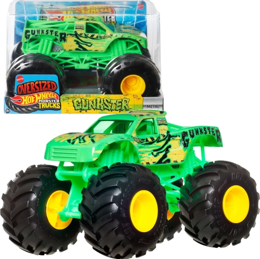 Hot Wheels Monster Trucks Gunkster 21 cm - 1 stk.