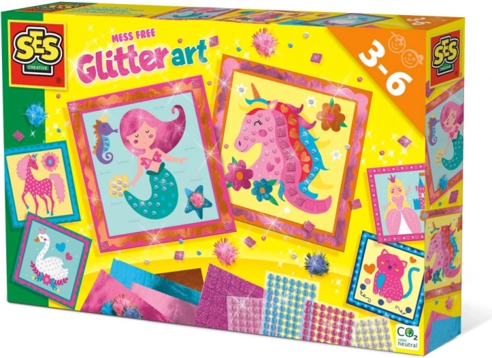 Kreativt sæt til glitrende billeder SES Creative
