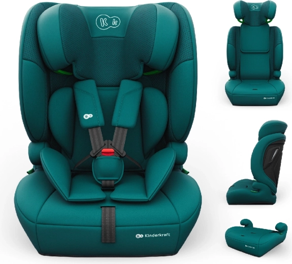 Kinderkraft autostol Comfort up 2 plus i-Size 76–150 cm grøn