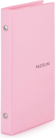Pastelini rosa ringblok A6
