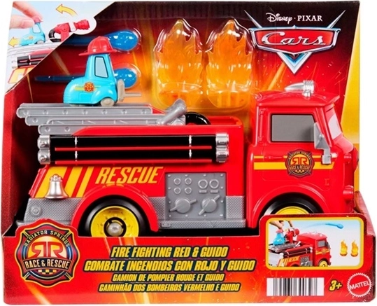 Disney Pixar Cars brandbil Edek og Guido - 1 stk.