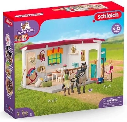 Schleich Horse Club sadelrum med figurer