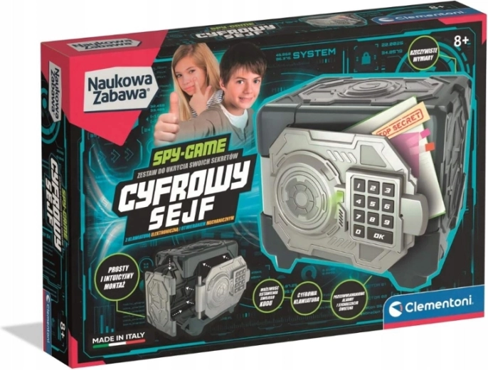 Digitalt pengeskab Spy-Game Clementoni