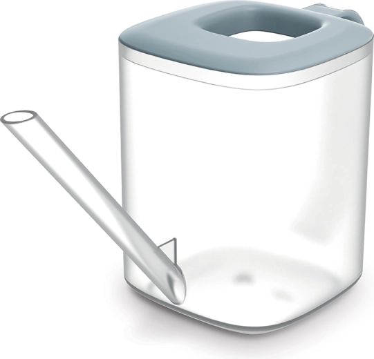Vandkande Tubi 1 l transparent/lysegrå