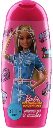 Barbie Dreamhouse brusegel og shampoo 2-i-1 til børn 250 ml