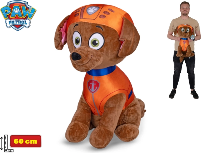 Plyslegetøj Zuma 60 cm – PAW PATROL