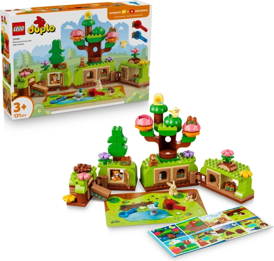 LEGO DUPLO skov-opdagere med vilde dyr