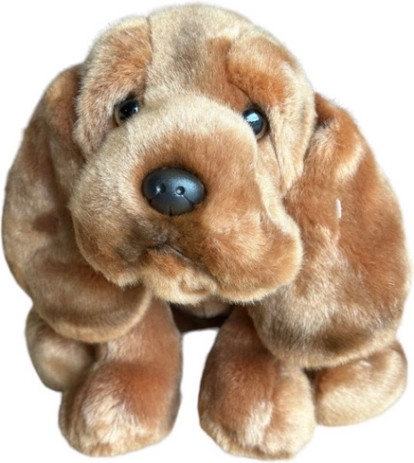 Plys­hund af Sankt Hubert 28 cm