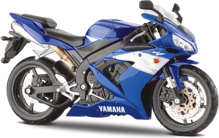 Maisto motorcykel Yamaha YZF-R1 2004 i skala 1:12