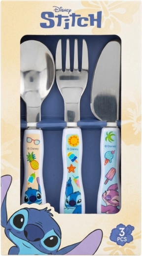 Børnebestiksæt i 3 dele Disney Lilo & Stitch