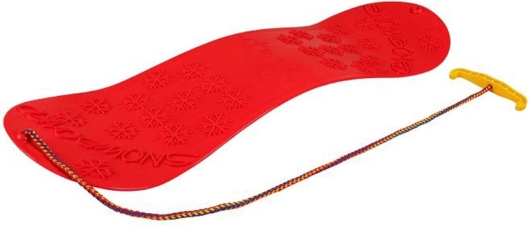 Baby Mix børnesnædeslider snowboard 72 cm rød