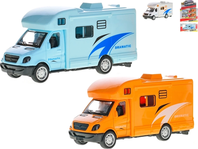 Metalcampingvogn 11 cm med pullback