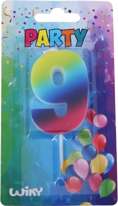 Festlys nummer 9 Regnbue