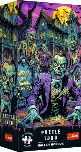 Trefl-puslespil Hall of Horror Zombie, 1000 brikker