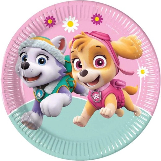 Paptallerkener PAW PATROL 23 cm, 8 stk