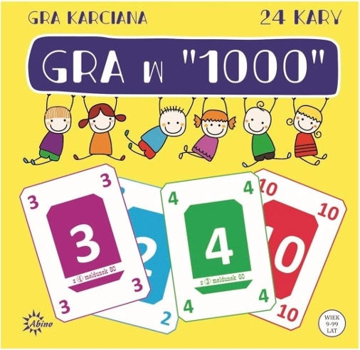 Kortspillet 1000 – forenklet version