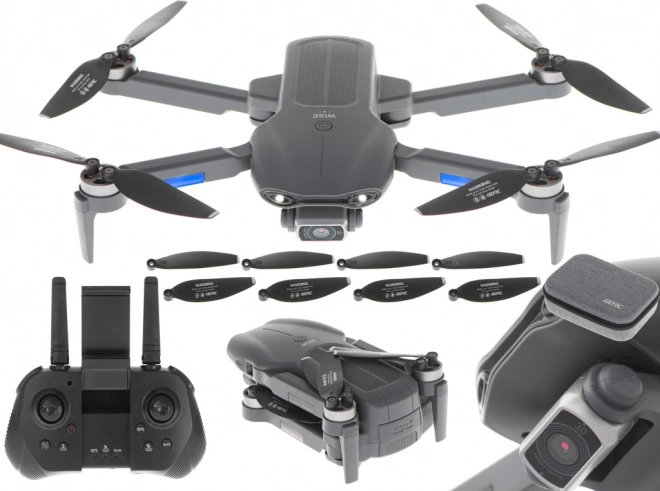 Drone med 6K kamera, GPS, WiFi 2000 m