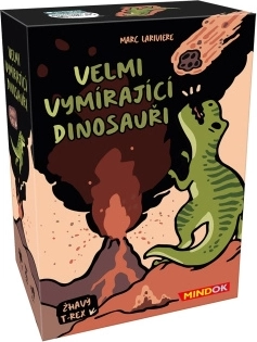 Meget uddøende dinosaurer: Glødende T‑Rex – kortbaseret partyspil