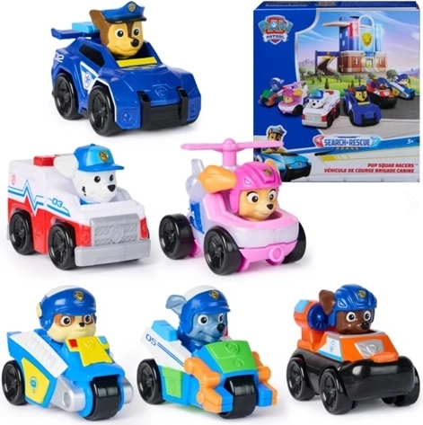 Paw Patrol-minikøretøj med Paw Patrol-motiv - 1 stk.