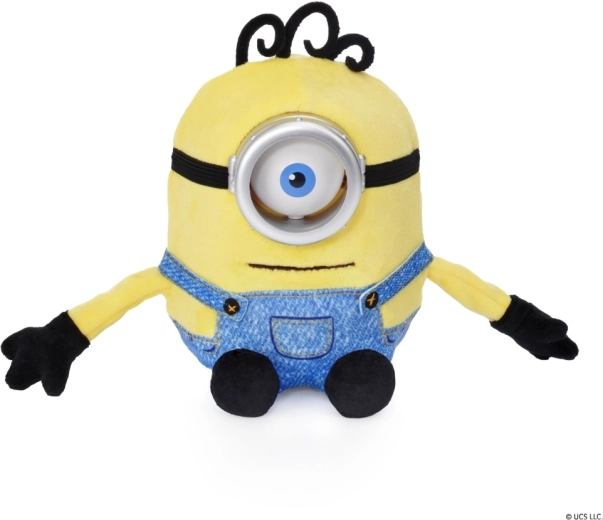 Licenseret Minions-design med typiske detaljer